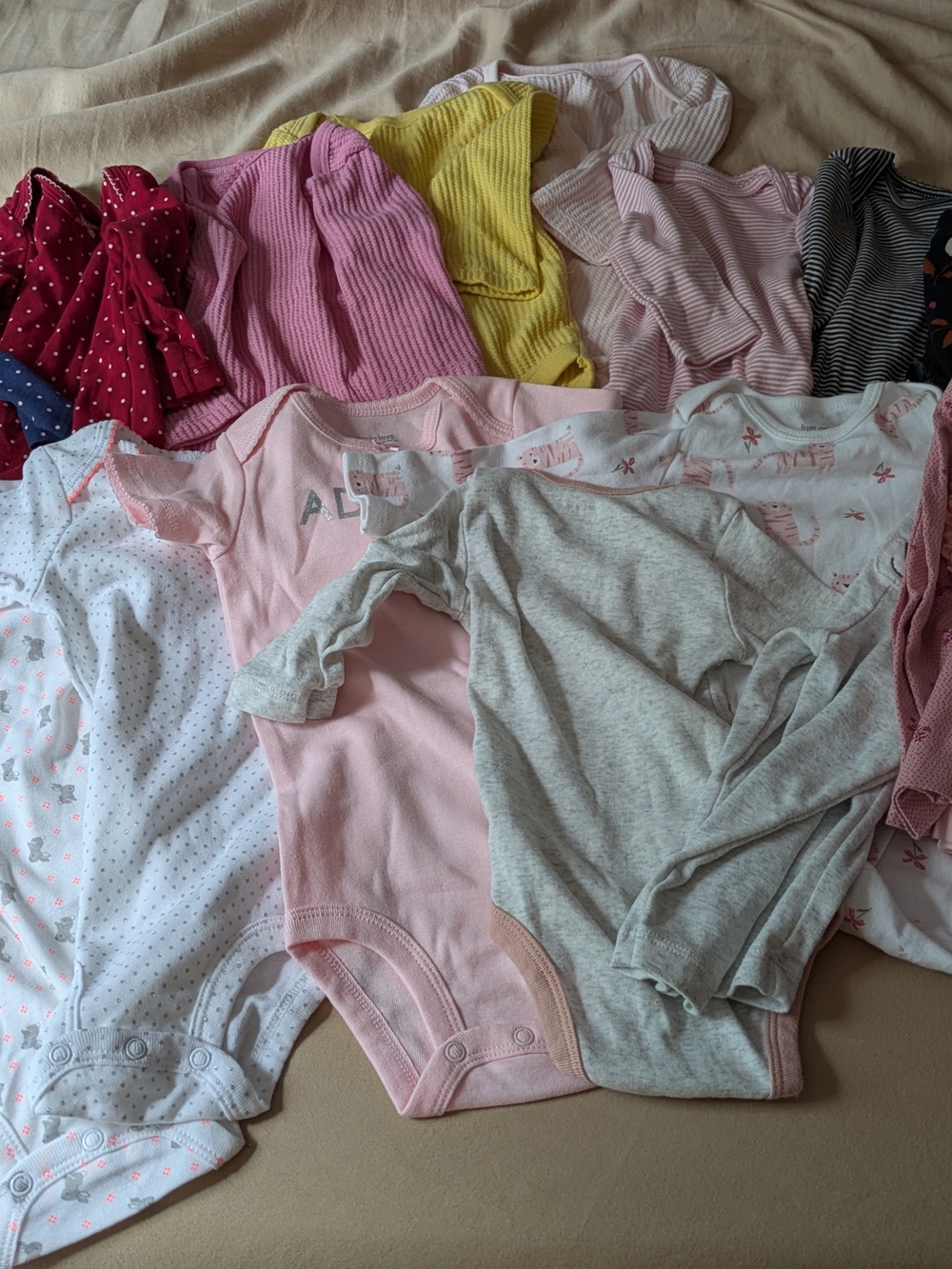 Mixed Baby Girl Clothes Bundle, 3m, 6m & 9m